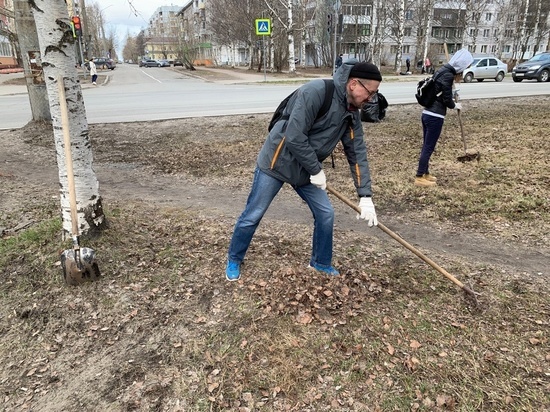 В Архангельске продолжается месячник уборки территории