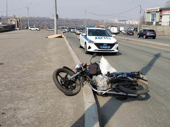 В Томске насмерть разбился пожилой мотоциклист