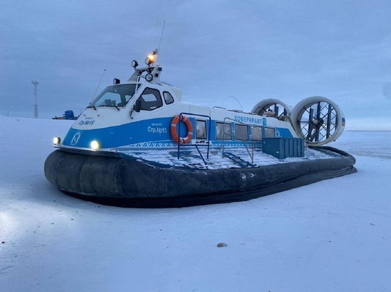 Подушки между Салехардом и Лабытнанги встали из-за непогоды
