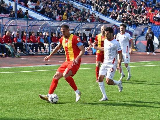 «СКА-Хабаровск» в матче чемпионата Первой лиги сыграл с «Аланией» в ничью