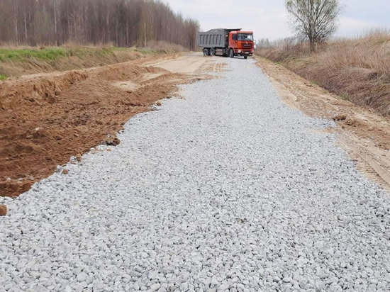 135 километров гравийных дорог восстановят на Вологодчине в этом году