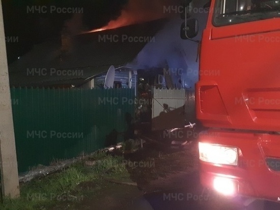 Костромские трагедии: в поселке Ветлужском при пожаре погибла семейная пара