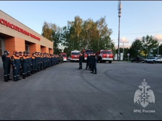 Пожарные из Татарстана отправились в Курганскую и Тюменскую области для борьбы с лесными пожарами