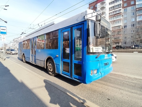 Трамваи и троллейбусы не будут работать в Томске в первой половине дня 9 мая