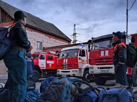 Группа спасателей из Удмуртии выдвинулась в Курганскую область для помощи в ликвидации пожаров