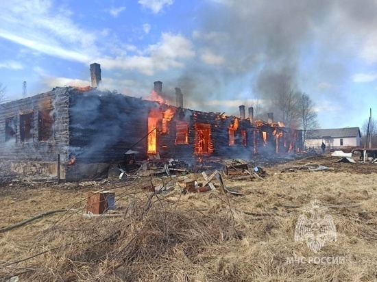 В большом пожаре в Пулозере погиб один человек