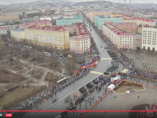       Северяне могут увидеть Парад Победы в Мурманске в режиме онлайн