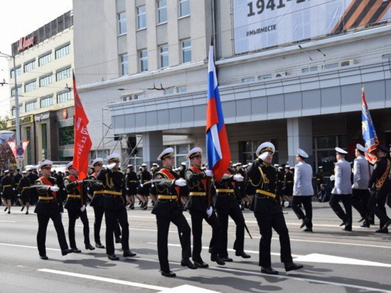 В Калининграде завершился парад в честь Дня Победы