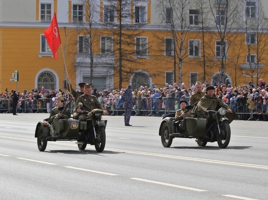 Вслед за Архангельском парад Победы завершился в Северодвинске