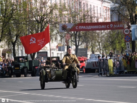 Бойцы СВО из Новгородской области поздравили земляков с Днем Победы