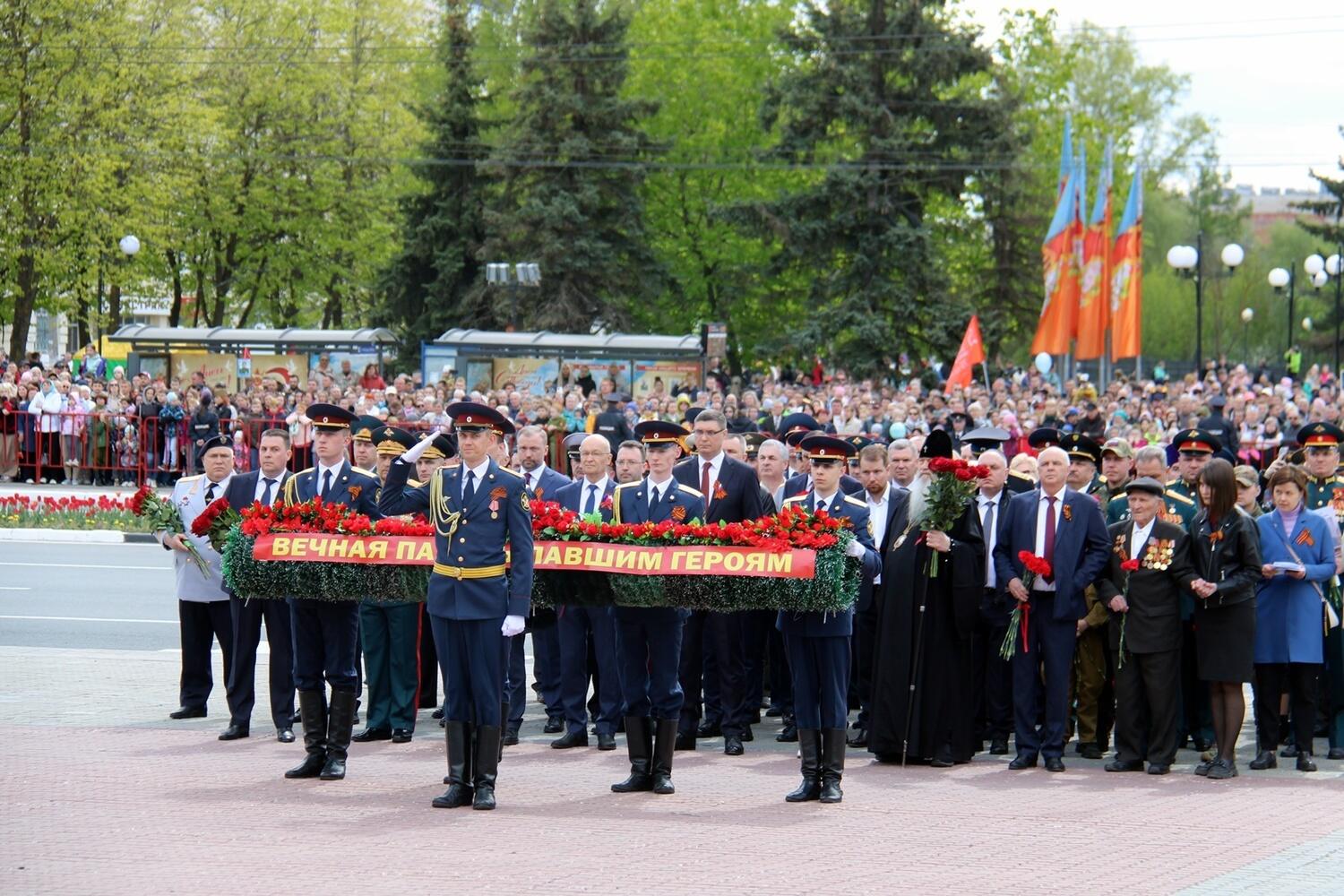 Во Владимире состоялся Парад Победы