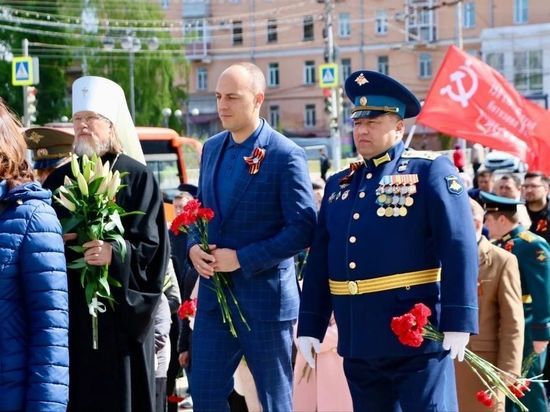 Вице-губернатор Бранов поздравил рязанцев с Днём Победы