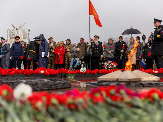 В Мурманске состоялся митинг в честь Дня Великой Победы