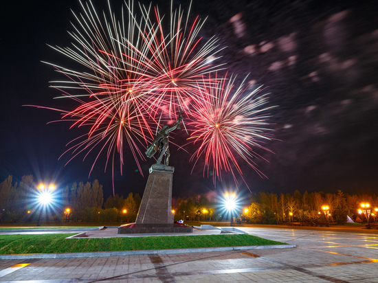 В Казани состоялся праздничный салют в честь Дня Победы