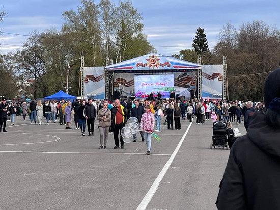Почти 40 тысяч человек приняли участие в мероприятиях в честь Дня Победы в Вологде