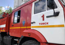 В Ленинском районе Томска произошел пожар на переулке Урожайный, 25а