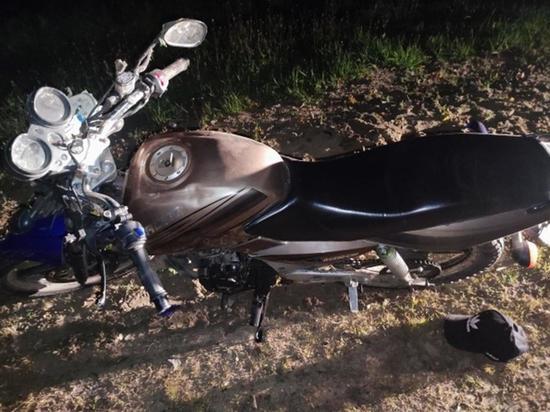 Мотоциклист без прав покалечился в ДТП под брянским Климово
