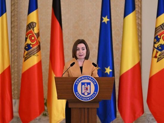 Санду призвала ЕС начать переговоры о вступлении Молдавии в 2024 году