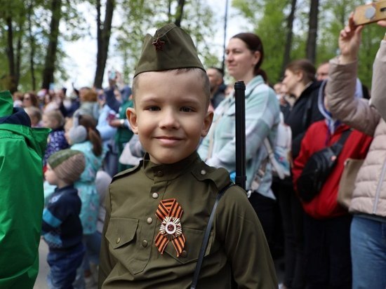 В парках Серпухова отпраздновали День Победы