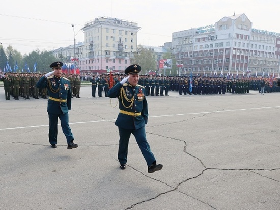 В Барнауле почти 100 тысяч человек поучаствовали в мероприятиях 9 мая