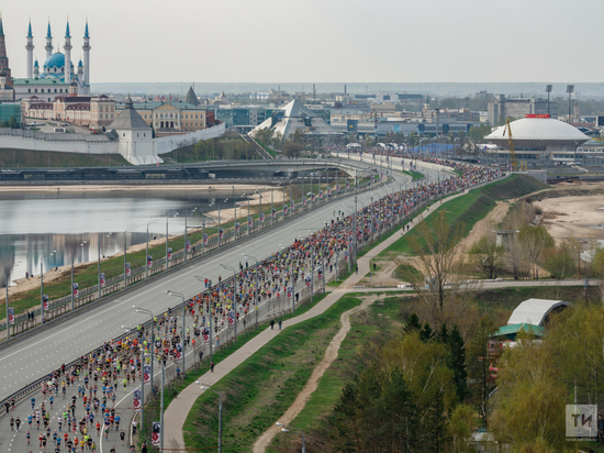 В Казани перекроют улицы в центре города из-за проведения марафона