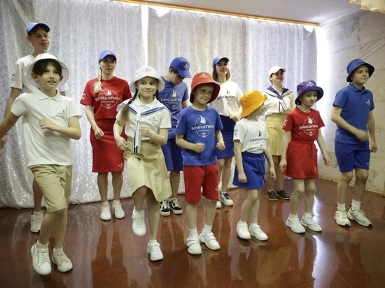 В Белгороде показали форму для детей и вожатых санатория «Бригантина Белогорья»