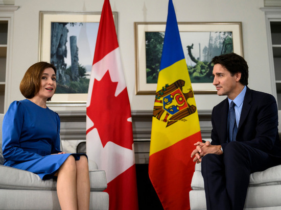 Президент Молдавии призвала Канаду ввести санкции против некоторых молдаван