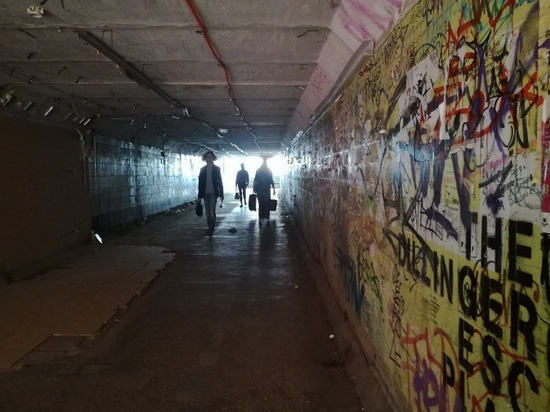 Подземный переход у УдГУ начали ремонтировать в Ижевске
