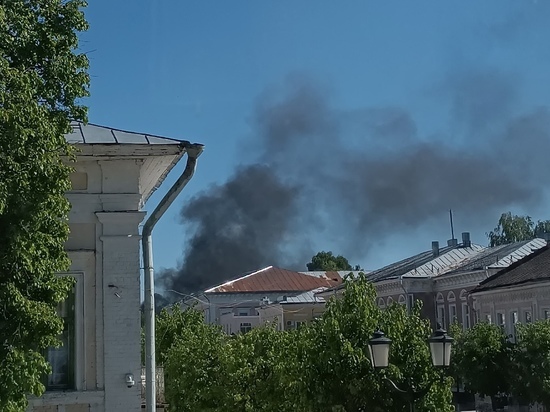 При пожаре на улице Советской в Касимове никто не пострадал