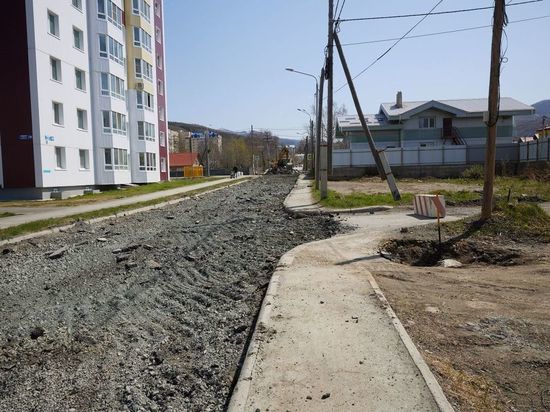 Ремонт улицы Фабричной стартовал в Южно-Сахалинске