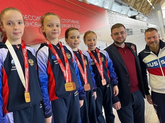 Ставропольские спортсмены привезли 17 медалей с соревнований по прыжкам в воду