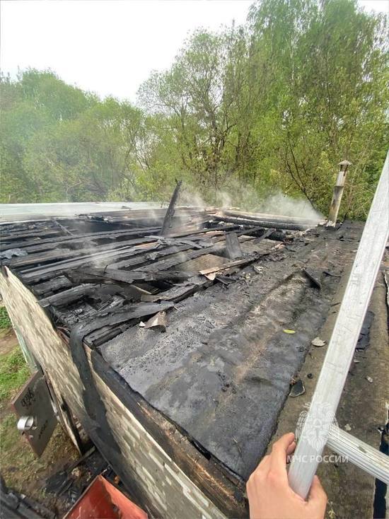 В Ивановской области 12 мая спалили гаражный бокс
