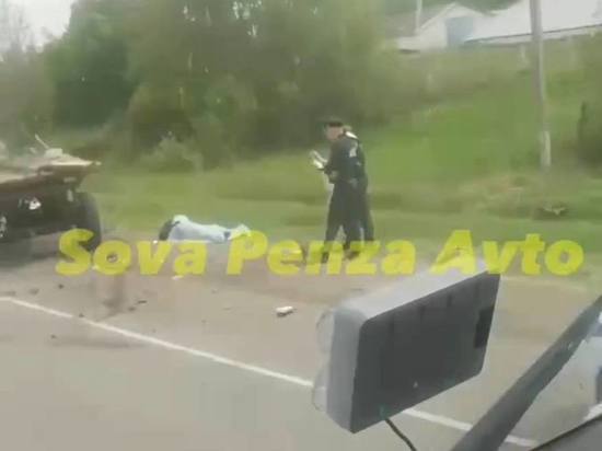 В Пензенской области мотоциклист погиб в ДТП на трассе