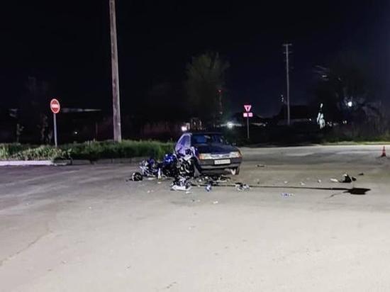 Водитель и пассажир мотоцикла пострадали в ДТП в Волгодонске