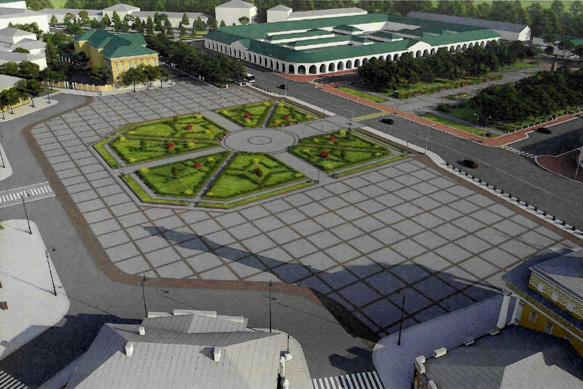 Власти Костромы заключили с АО «Строймеханизация» контракт на реконструкцию Сусанинской площади