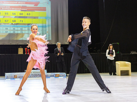 Новодвинский танцевальный дуэт вернулся с двумя медалями со всероссийских соревнований