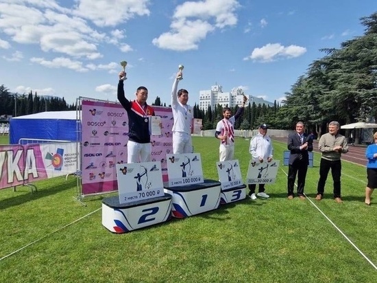 Мужская сборная Забайкалья по стрельбе из лука выиграла Кубок России