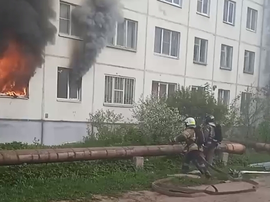 Костромские пожары: в субботу 13 мая горела квартира в доме на улице Новый Быт
