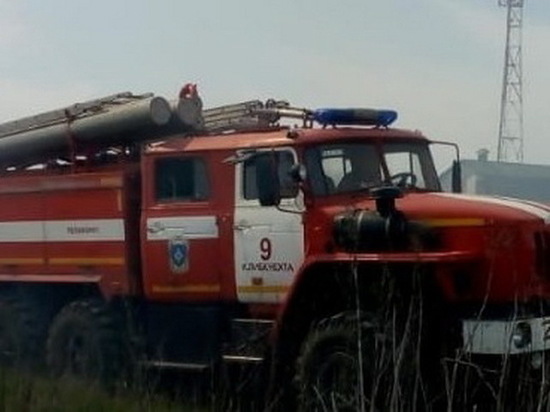 В Курчатовском районе Курской области сгорели 4 гаража