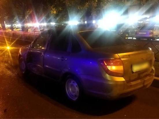 Две легковушки столкнулись в Уфе – один водитель пострадал