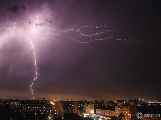 Дожди, грозы и ветер: синоптики рассказали, какая погода ожидается в Кузбассе в среду