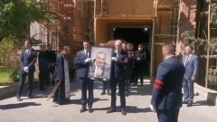 В Москве завершилась церемония прощания с Эдуардом Сагалаевым: видео
