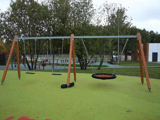 В Серпухове девочка получила серьезные травмы после падения с качелей