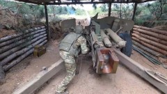Артиллеристы прямой наводкой ликвидировали живую силу ВСУ "Рапирами": видео ударов