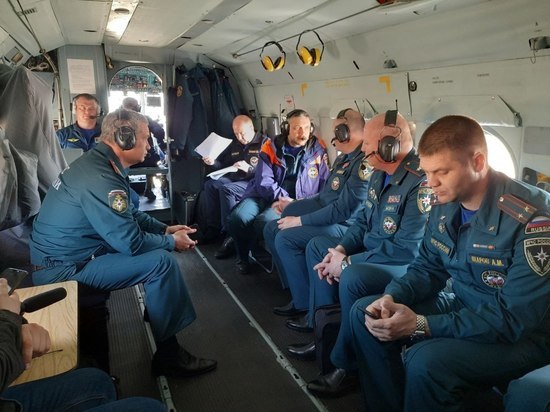 Глава МЧС России прилетел в Забайкалье для оценки пожароопасной обстановкой