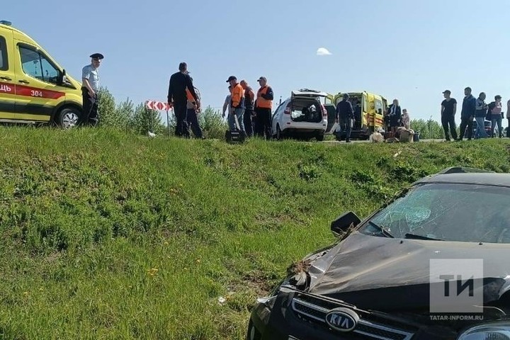 Авария в Татарстане Приора