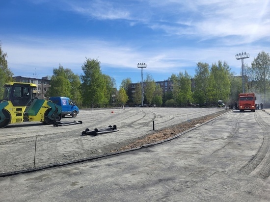 В Петрозаводске строят открытый ФОК