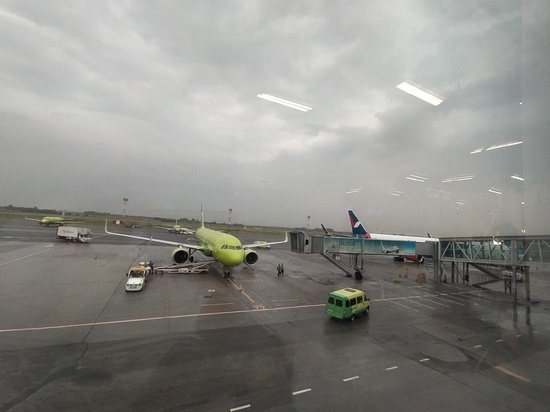 В Новосибирске самолет до Москвы получил повреждение при вылете