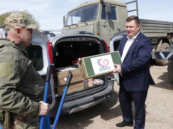 Очередную партию гуманитарной помощи передали военнослужащим в Крыму