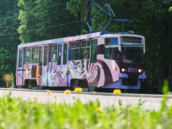 Уфимские трамваи превратятся в красочные арт-объекты
